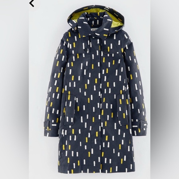 Boden Jackets & Blazers - Boden Rainy Day Mac fleece lined jacket - size 2 petite